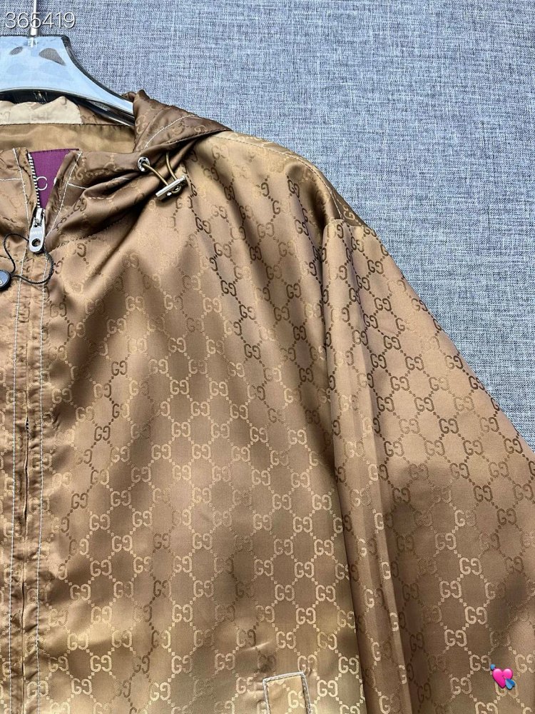 GUCCI 2026 new men's fashionable casual hooded jacket jacket | Litbuuy Spreadsheet