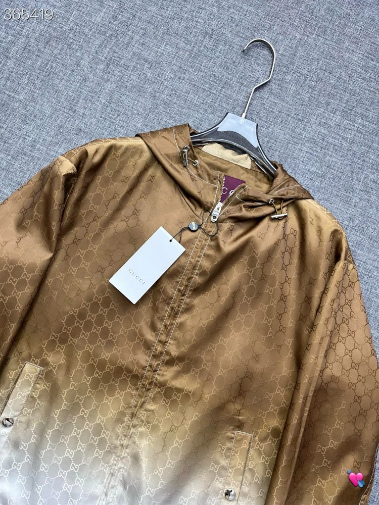 GUCCI 2026 new men's fashionable casual hooded jacket jacket | Litbuuy Spreadsheet
