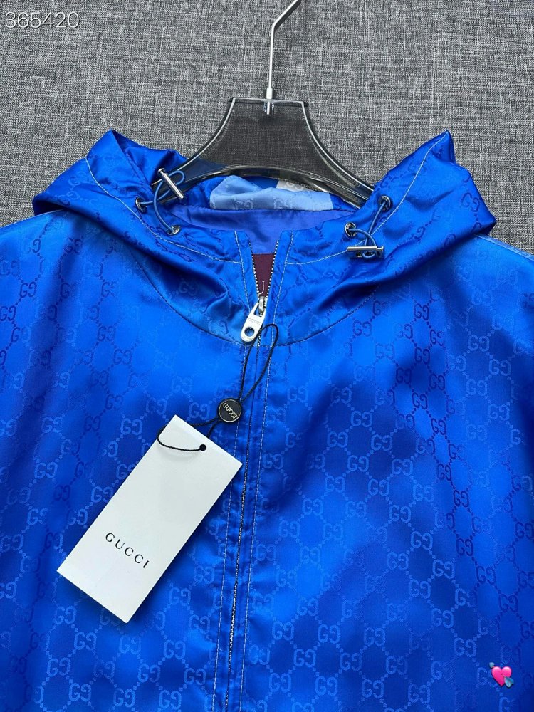 GUCCI 2026 new men's fashionable casual hooded jacket jacket | Litbuuy Spreadsheet