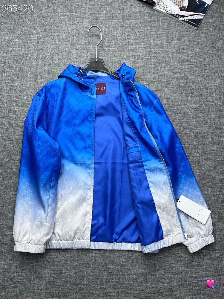 GUCCI 2026 new men's fashionable casual hooded jacket jacket | Litbuuy Spreadsheet