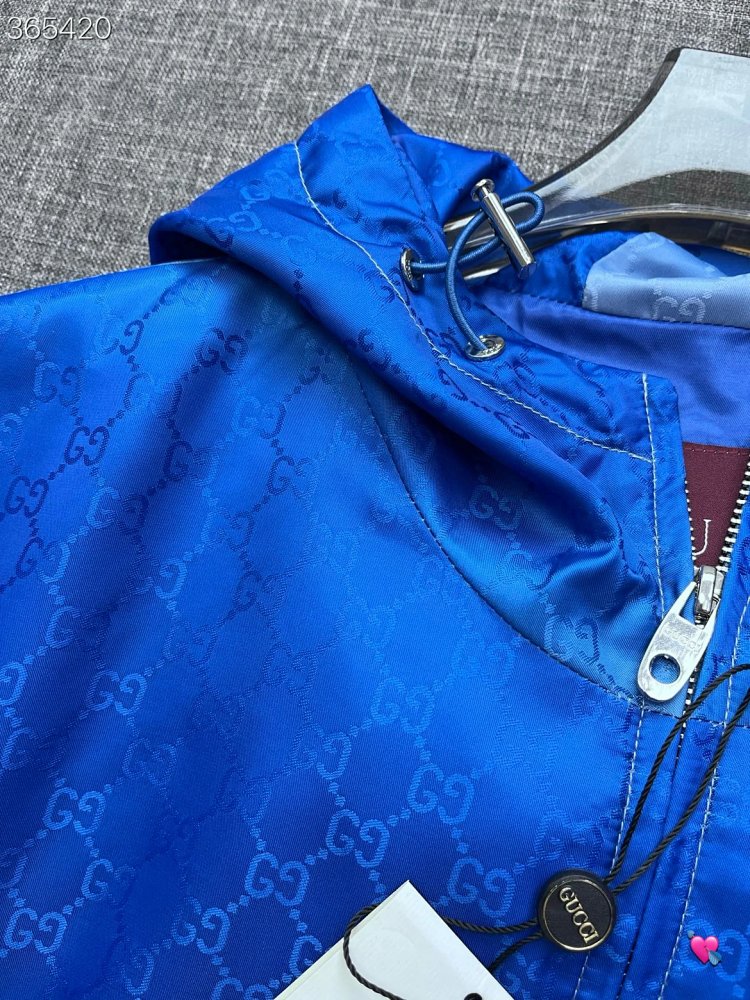 GUCCI 2026 new men's fashionable casual hooded jacket jacket | Litbuuy Spreadsheet