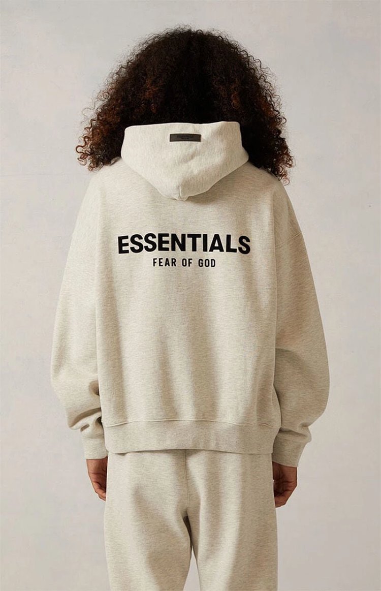 FEAR OF GOD FOG ESSENTIALSHigh street plush printed hoodie sweatshirt | Litbuuy Spreadsheet