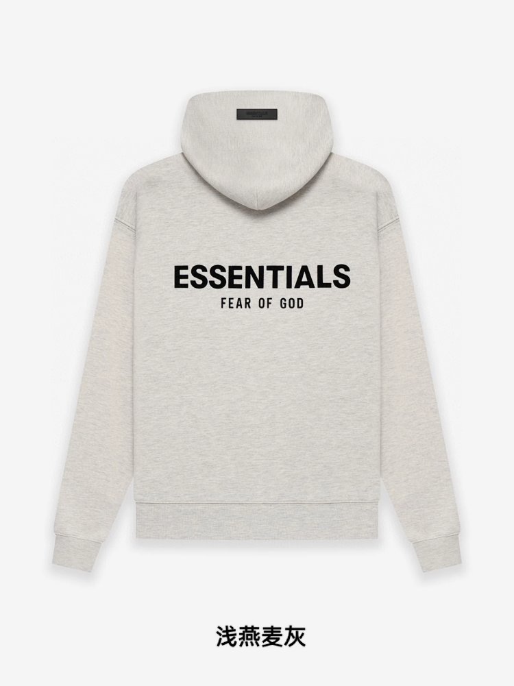 FEAR OF GOD FOG ESSENTIALSHigh street plush printed hoodie sweatshirt | Litbuuy Spreadsheet