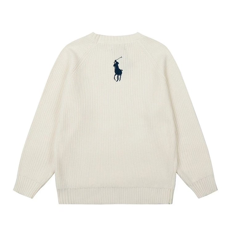 Ralph Lauren's new round neck embroidered knitted sweater | Litbuuy Spreadsheet
