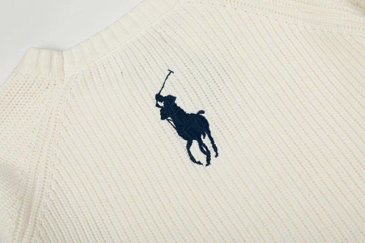 Ralph Lauren's new round neck embroidered knitted sweater | Litbuuy Spreadsheet