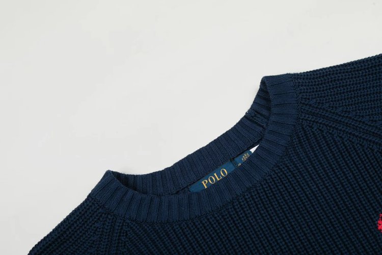 Ralph Lauren's new round neck embroidered knitted sweater | Litbuuy Spreadsheet