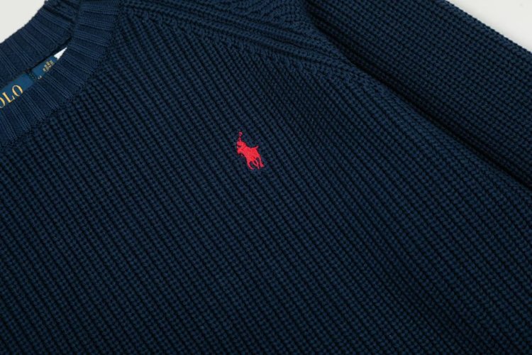 Ralph Lauren's new round neck embroidered knitted sweater | Litbuuy Spreadsheet