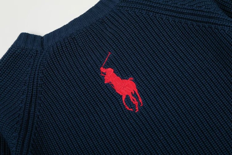 Ralph Lauren's new round neck embroidered knitted sweater | Litbuuy Spreadsheet