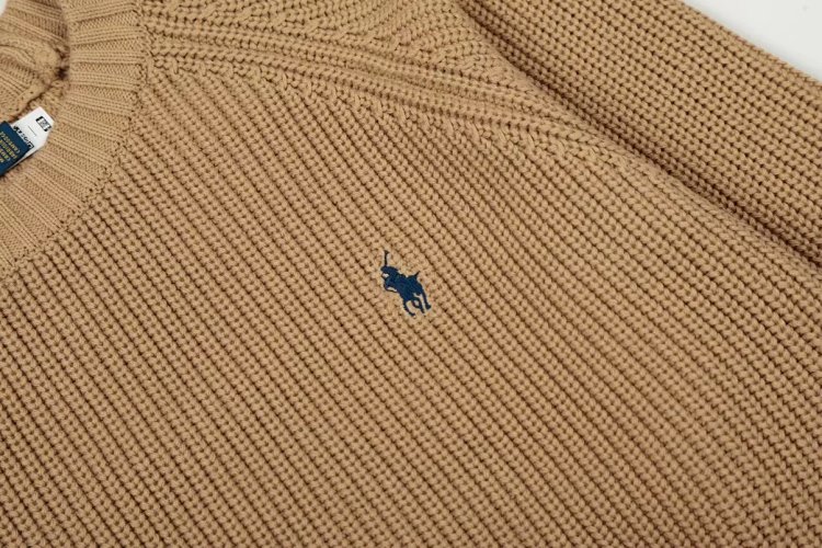 Ralph Lauren's new round neck embroidered knitted sweater | Litbuuy Spreadsheet
