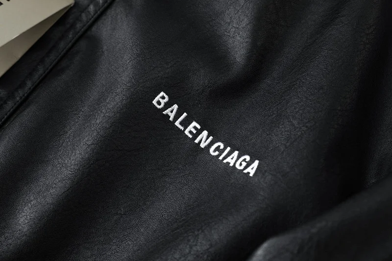 Balenciaga   Simulated PU leather jacket with loose fit | Litbuuy Spreadsheet
