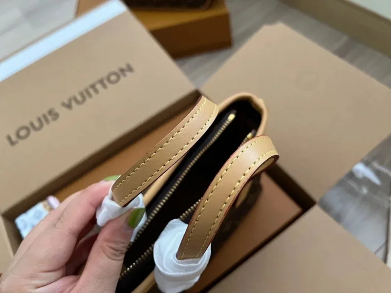 Louis Vuitton's new high-quality versatile single shoulder crossbody bag for women's retro trend | L