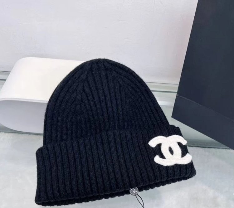 Chanel Knitted Knitted Knitted Wool Hat for Men and Women, Light Luxury Cold Hat | Litbuuy Spreadsh