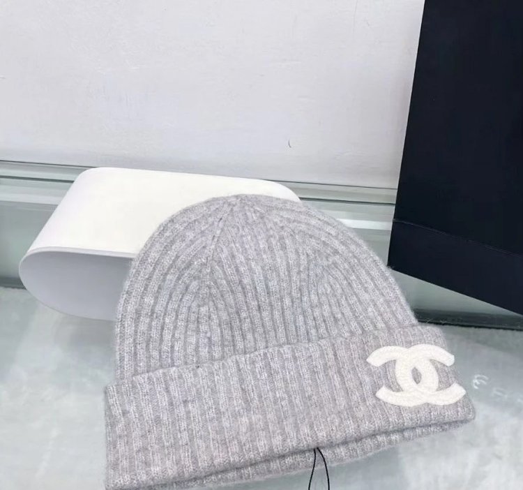 Chanel Knitted Knitted Knitted Wool Hat for Men and Women, Light Luxury Cold Hat | Litbuuy Spreadsh