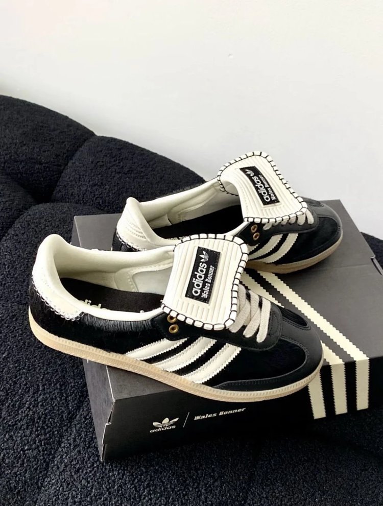 Adidas training shoes, casual shoes, board shoesWALES BONNER x adidas originals Samba Pony Tonal | L