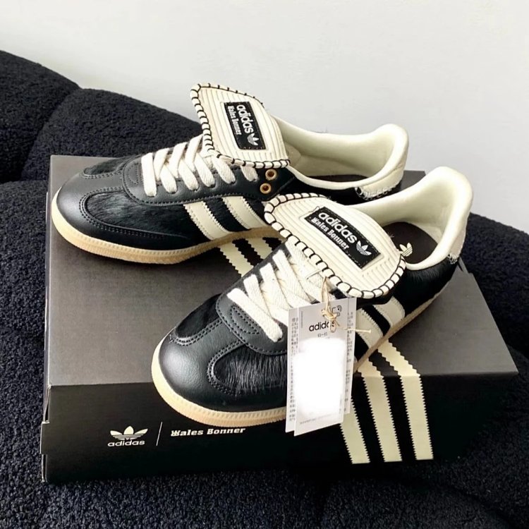 Adidas training shoes, casual shoes, board shoesWALES BONNER x adidas originals Samba Pony Tonal | L