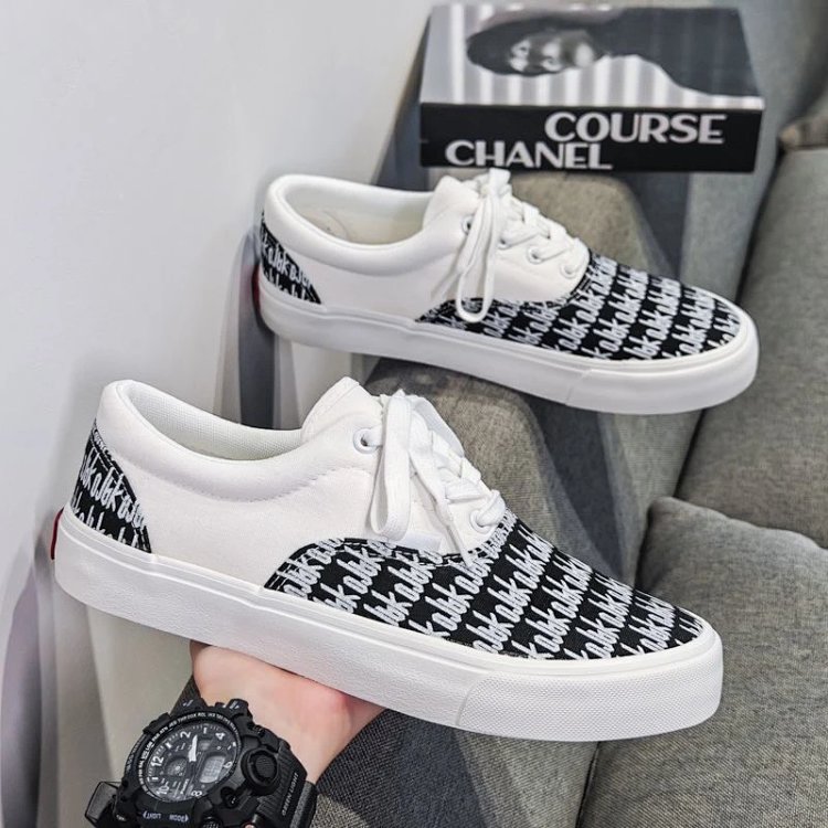 Vans board shoes, one foot low cut shoesFear of God x Vans Era 95 dx white black fog  | Litbuuy Spre