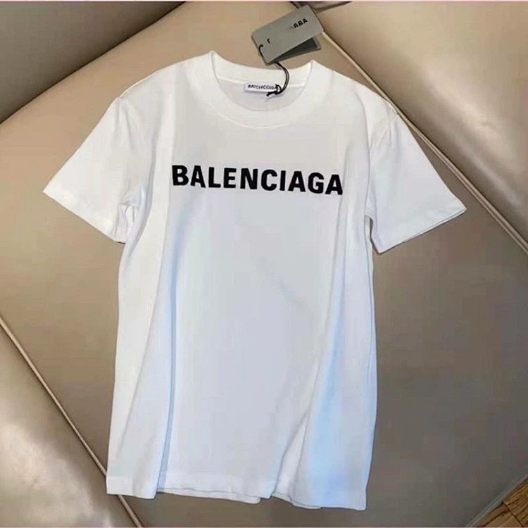 Balenciaga luxury short sleeved t-shirt for both men and women | Litbuuy Spreadsheet