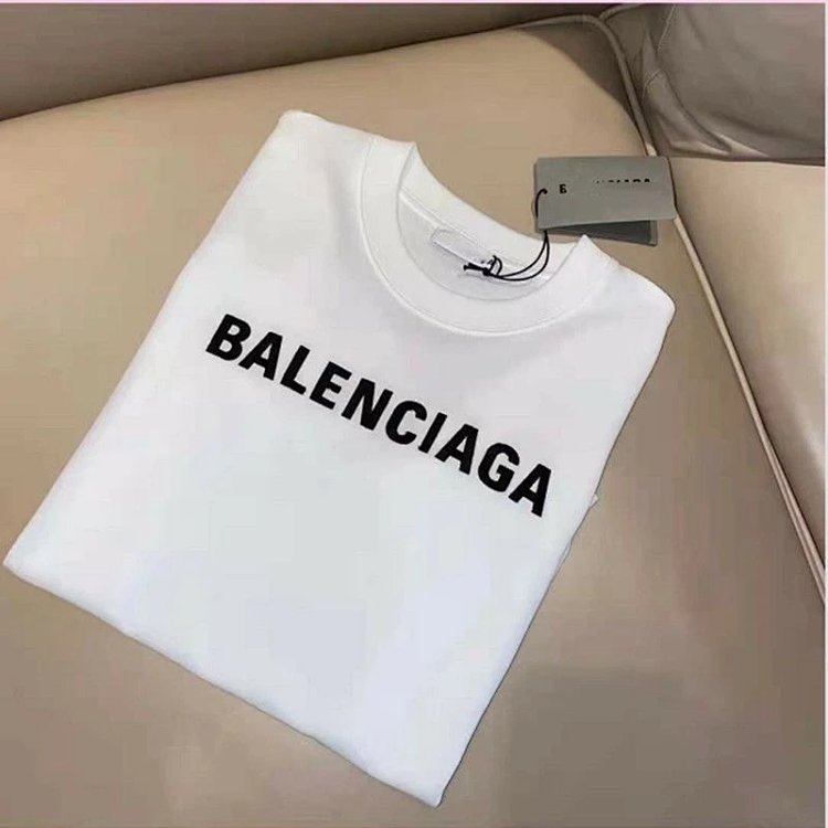Balenciaga luxury short sleeved t-shirt for both men and women | Litbuuy Spreadsheet