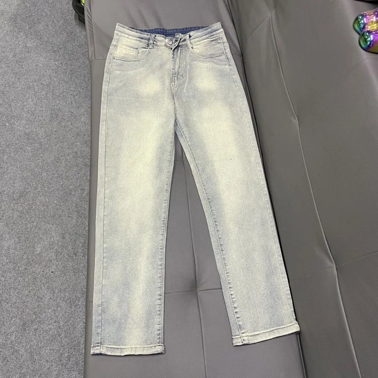Ralph Lauren jeans embroidered casual pants straight leg slim fit pants | Litbuuy Spreadsheet