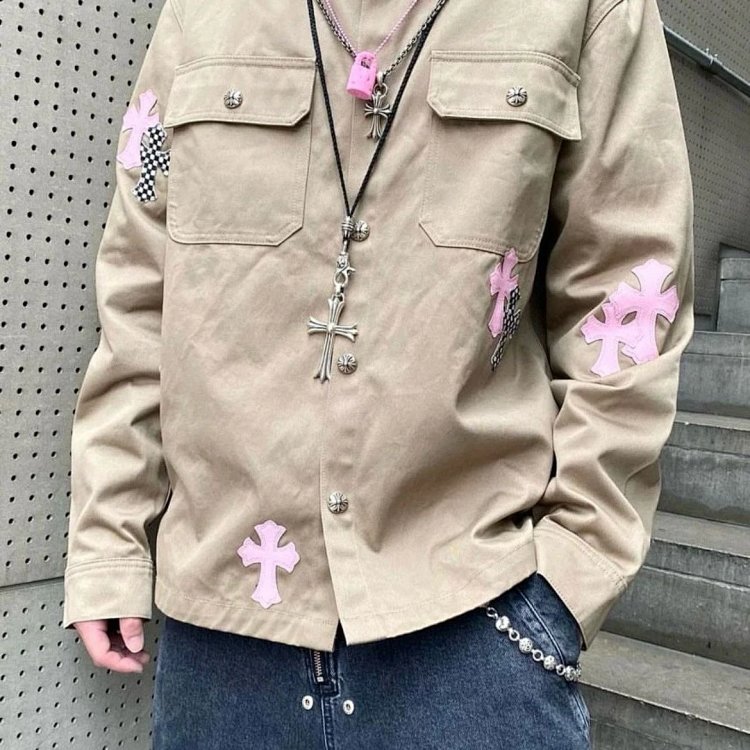 7743715359 Light Luxury Cowboy Coat Spring and Autumn Same Style Trendy Brand Men's Clothing | Litbu