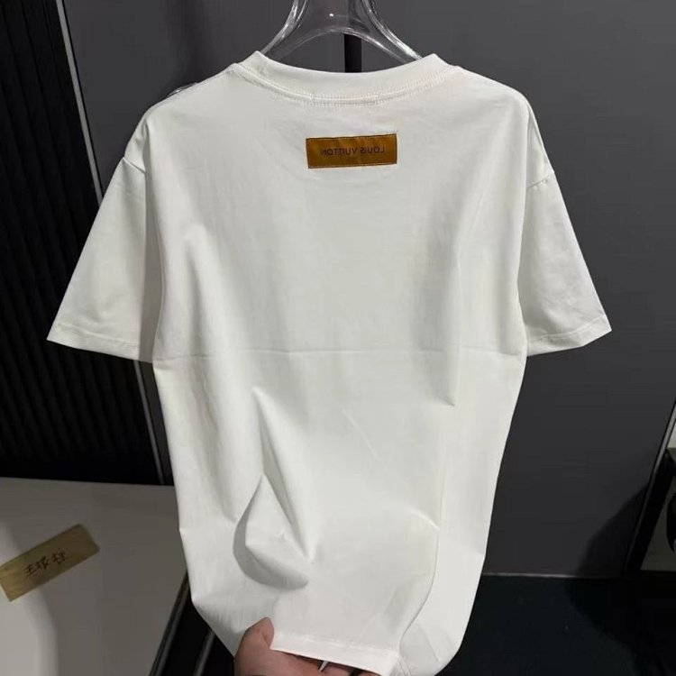 Louis Vuitton short sleeved T-shirt unisex knit top with half sleeves | Litbuuy Spreadsheet