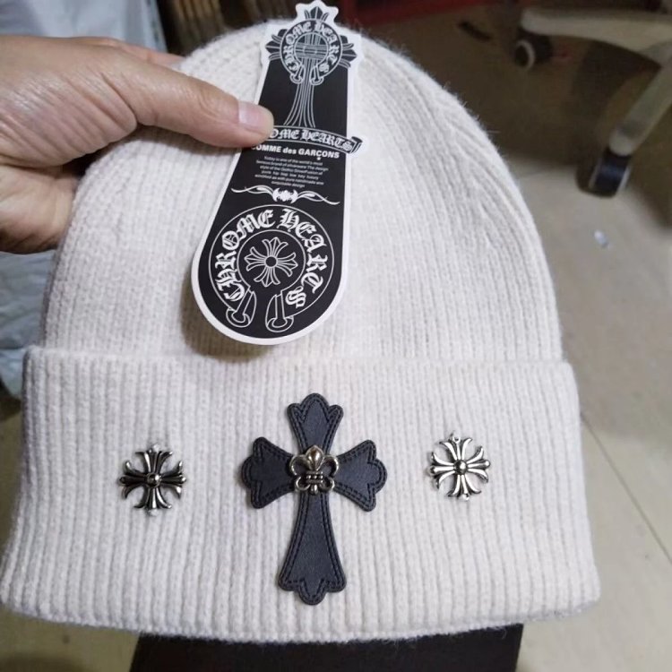 Chrome Hearts cold hat, knitted woolen hat, woolen hat | Litbuuy Spreadsheet