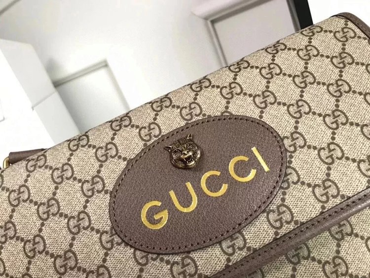 Gucci double-layer tiger head bag crossbody bag 495654 | Litbuuy Spreadsheet