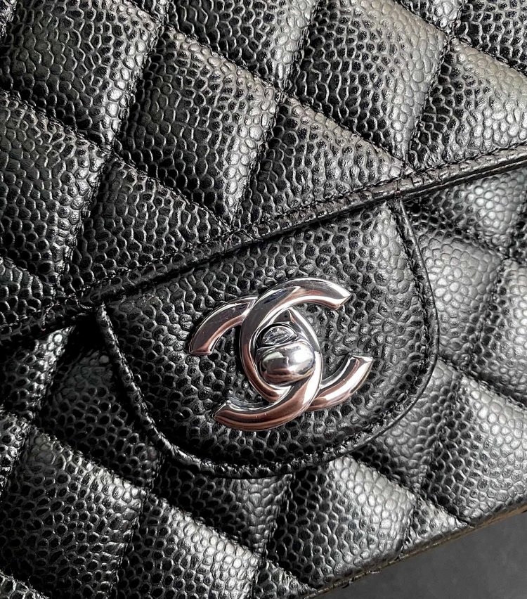 Chanel genuine leather women's bag with diamond grid chain shoulder crossbody bag | Litbuuy Spreadsh