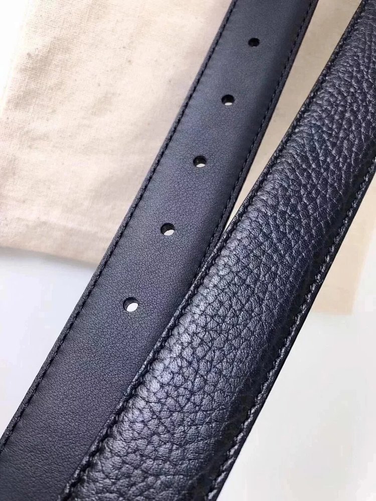 Chanel casual versatile full leather belt | Litbuuy Spreadsheet