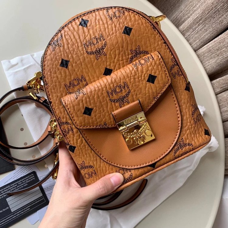 MCM Women's Bag Mini Backpack Handheld Women's Bag | Litbuuy Spreadsheet