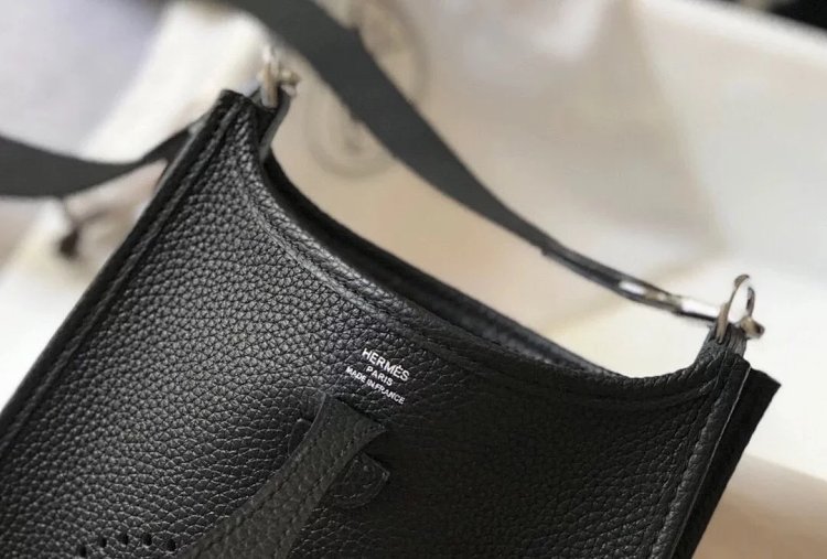 Hermes mini calf leather hollow shoulder crossbody buckle women's bag | Litbuuy Spreadsheet
