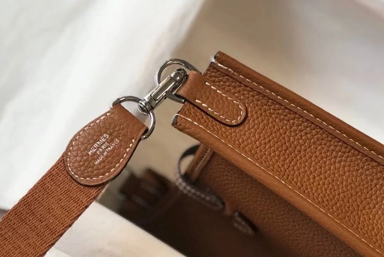 Hermes mini calf leather hollow shoulder crossbody buckle women's bag | Litbuuy Spreadsheet