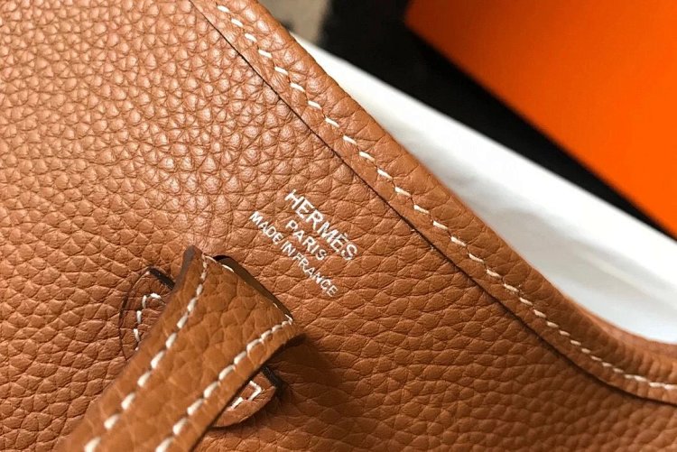 Hermes mini calf leather hollow shoulder crossbody buckle women's bag | Litbuuy Spreadsheet