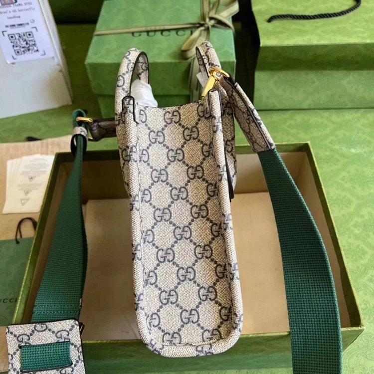 Gucci animal print mini tote bag music score bag crossbody bag shoulder bag unisex 699406 | Litbuuy