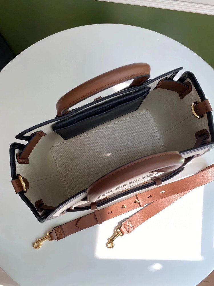 Burberry Belt ladies' large capacity tote bag shoulder bag | Litbuuy Spreadsheet