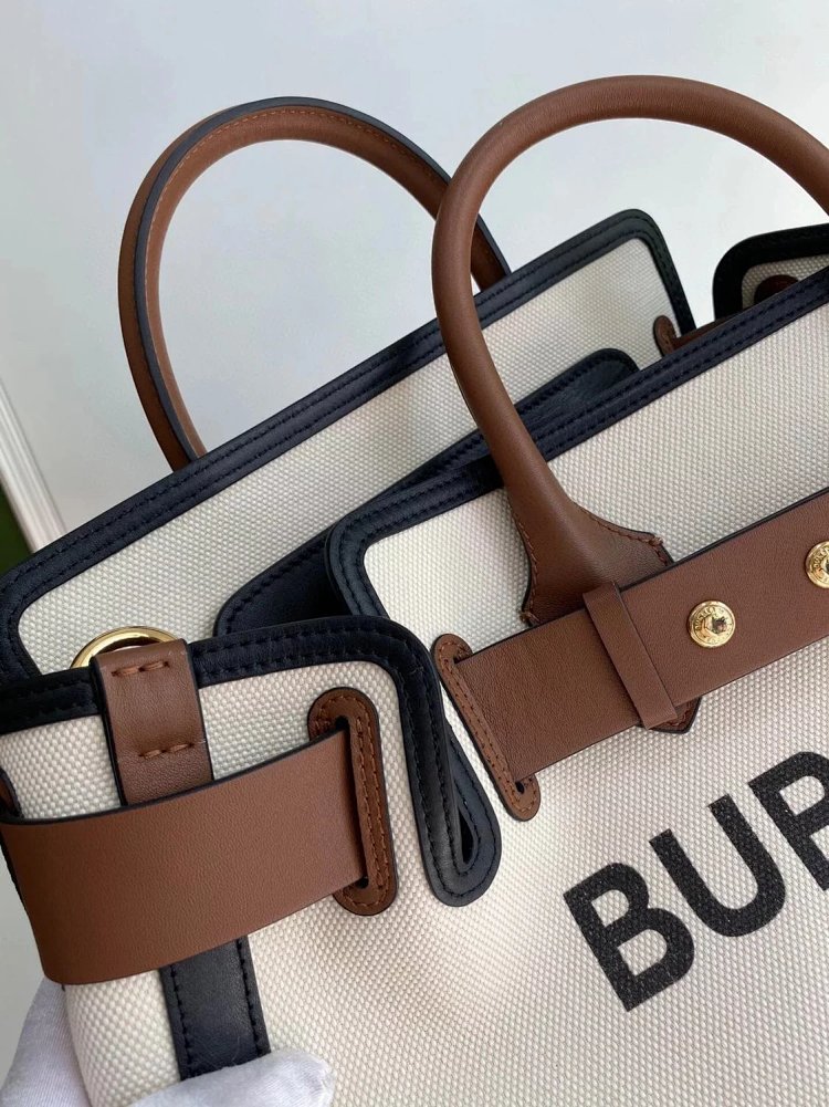 Burberry Belt ladies' large capacity tote bag shoulder bag | Litbuuy Spreadsheet