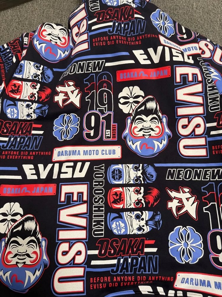 EVISU full print hoodie | Litbuuy Spreadsheet