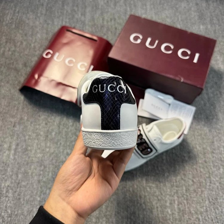 Gucci Bright Diamond Love Patch Casual Shoes Board Shoes | Litbuuy Spreadsheet