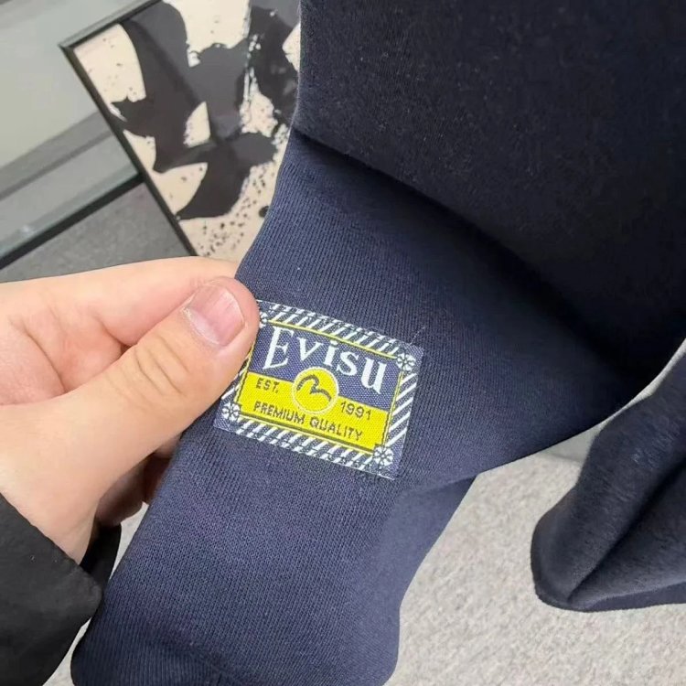 EVISU black and blue dual tone hoodie | Litbuuy Spreadsheet