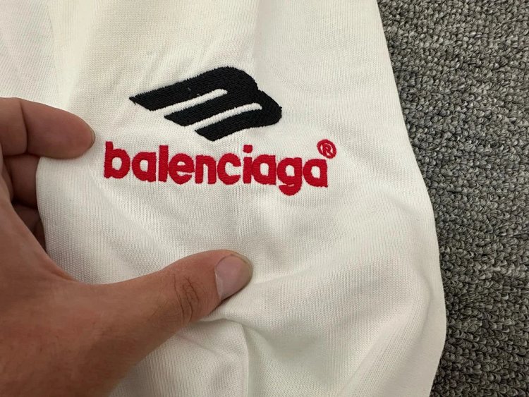 Balenciaga  Embroidered Printed T-shirt | Litbuuy Spreadsheet