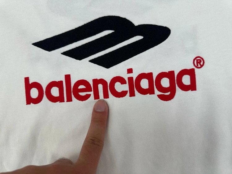 Balenciaga  Embroidered Printed T-shirt | Litbuuy Spreadsheet