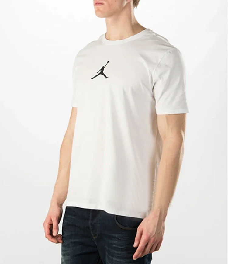 AJ Flying Jordan No. 23 Bulls Embroidered Short Sleeve T-shirt | Litbuuy Spreadsheet