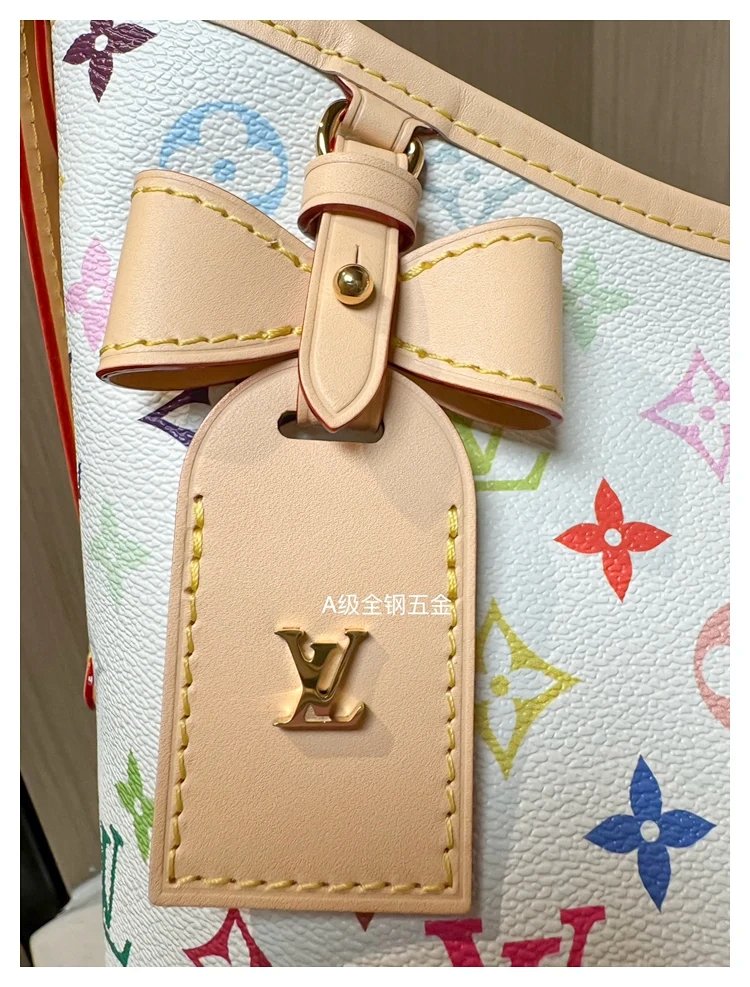 Louis Vuitton white tri colored CarryAll handbag | Litbuuy Spreadsheet