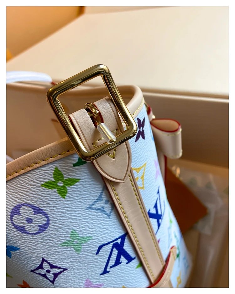 Louis Vuitton white tri colored CarryAll handbag | Litbuuy Spreadsheet