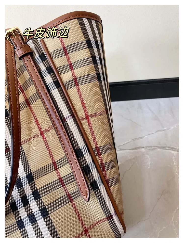 Burberry plaid pattern tote bag | Litbuuy Spreadsheet
