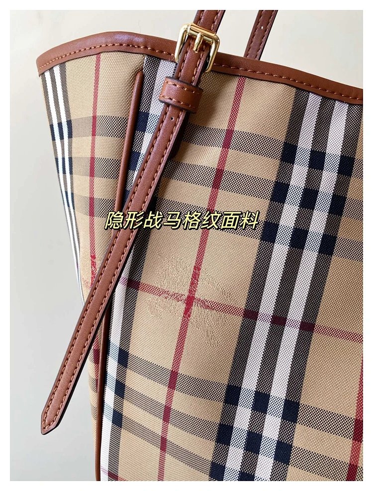 Burberry plaid pattern tote bag | Litbuuy Spreadsheet