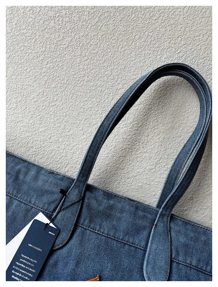 Ralph Lauren  Washed denim blue tote bag | Litbuuy Spreadsheet