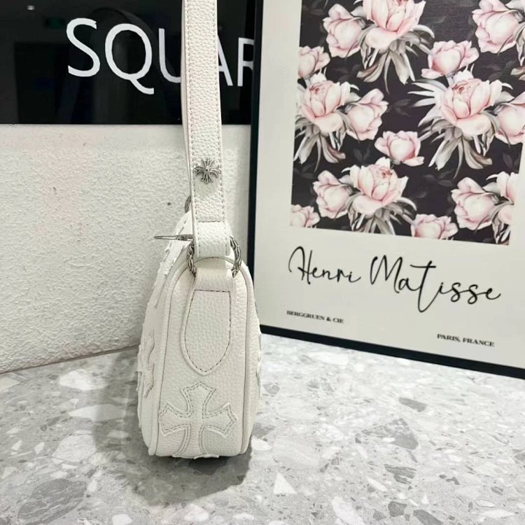 Chrome Hearts  Retro high-end lychee patterned shoulder bag | Litbuuy Spreadsheet