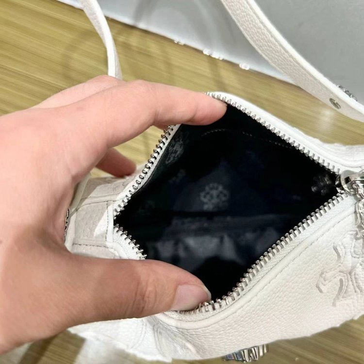 Chrome Hearts  Retro high-end lychee patterned shoulder bag | Litbuuy Spreadsheet