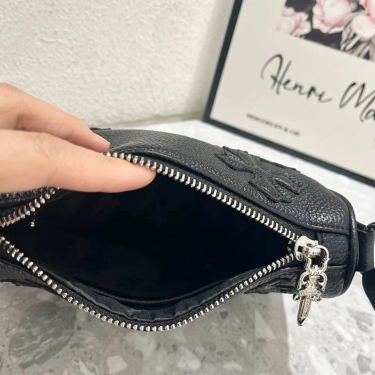Chrome Hearts  Retro high-end lychee patterned shoulder bag | Litbuuy Spreadsheet
